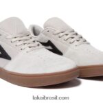 Brighton camurça branca/goma 48880R134 Lakai