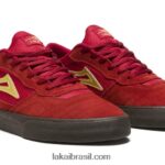cambridge camurça vermelha/goma 48880R65 Lakai