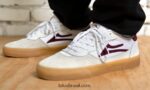 cambridge couro branco/bordô 48880R64 Lakai