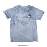 camiseta do letterman oceano 48880R162 Lakai