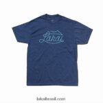 camiseta lariat premium tri blend azul 48880R333 Lakai