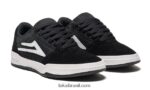 Crianças de Brighton camurça preta/branca 48880R115 Lakai