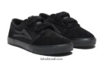crianças grifo vs camurça preta/preta 48880R126 Lakai