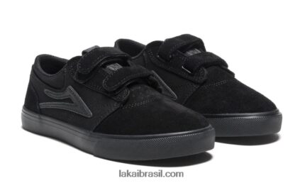 crianças grifo vs camurça preta/preta 48880R126 Lakai