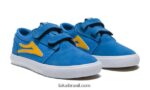 crianças grifos camurça azul marroquina 48880R127 Lakai