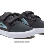crianças grifos camurça carvão/nilo 48880R129 Lakai