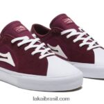 flaco 2 bordô/camurça branca 48880R105 Lakai