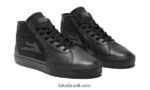 flaco 2 meados couro preto/preto 48880R29 Lakai