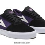 Manchester camurça preta/uva 48880R94 Lakai