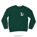 moletom com capuz letterman verde alpino 48880R141 Lakai - Image 2