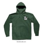 moletom com capuz letterman verde alpino 48880R141 Lakai