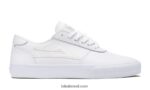 sapatos de skate de couro manchester branco 48880R288 Lakai