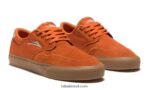 sapatos de skate queimados riley 3 laranja 48880R254 Lakai - Image 3