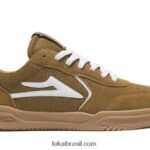 tênis de skate atlântico marrom 48880R306 Lakai