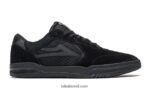 tênis de skate atlântico preto 48880R312 Lakai