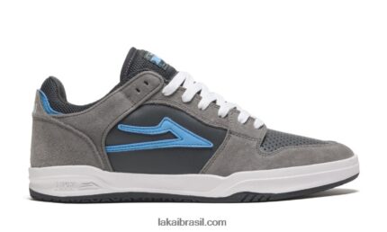 tênis de skate baixo telford cinza 48880R274 Lakai