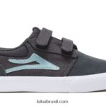 tênis de skate infantil griffin cinza 48880R217 Lakai