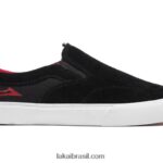 tênis de skate infantil owen preto 48880R174 Lakai