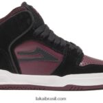 tênis de skate infantil telford preto 48880R264 Lakai