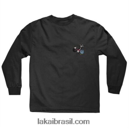 última chamada l/s tee preto 48880R327 Lakai